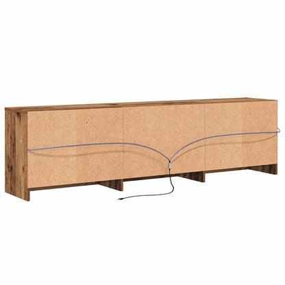 vidaXL TV Units 180 x 34 x 50 cm Old Wood Engineered Wood