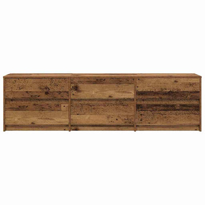 vidaXL TV Units 180 x 34 x 50 cm Old Wood Engineered Wood