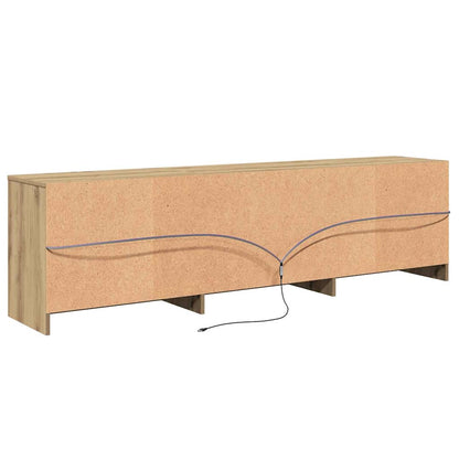 vidaXL TV Units 2 pcs Artisan Oak Engineered Wood