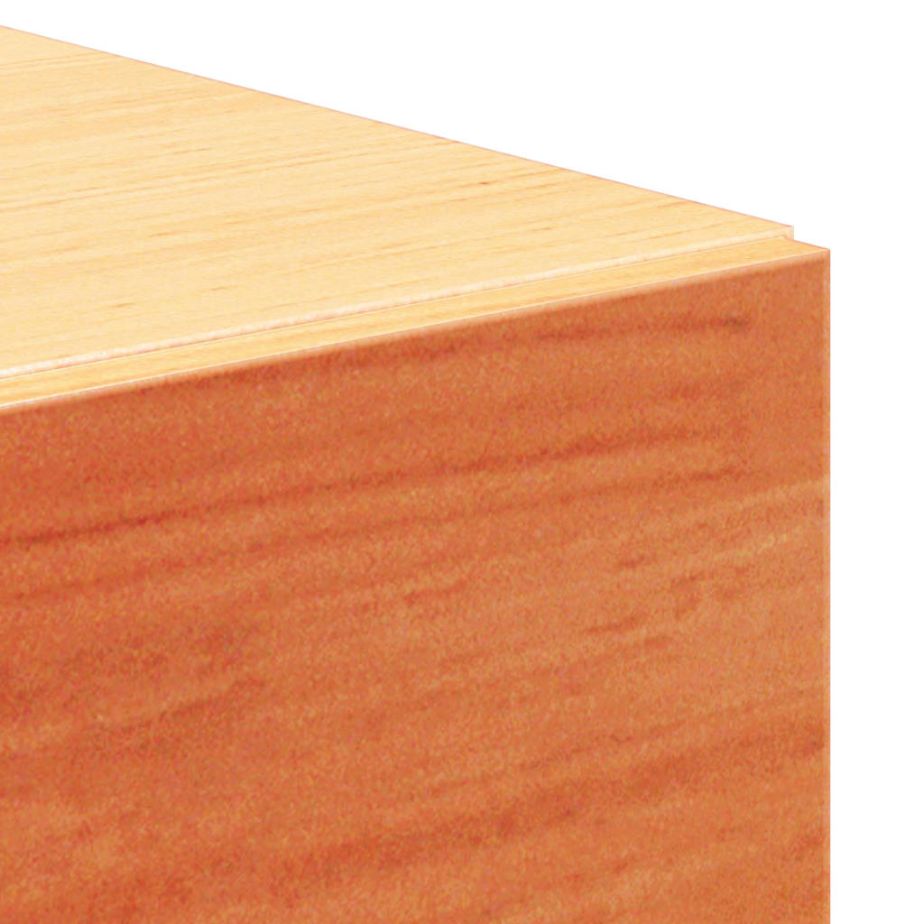 vidaXL Bedside Table 2 pcs Wax Brown 42 x 32.5 x 40 cm Solid pine wood