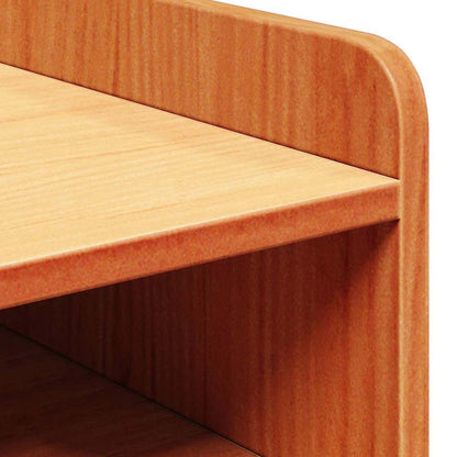 vidaXL Bedside Table 2 pcs Wax Brown 38 x 36 x 29.5 cm Solid pine wood