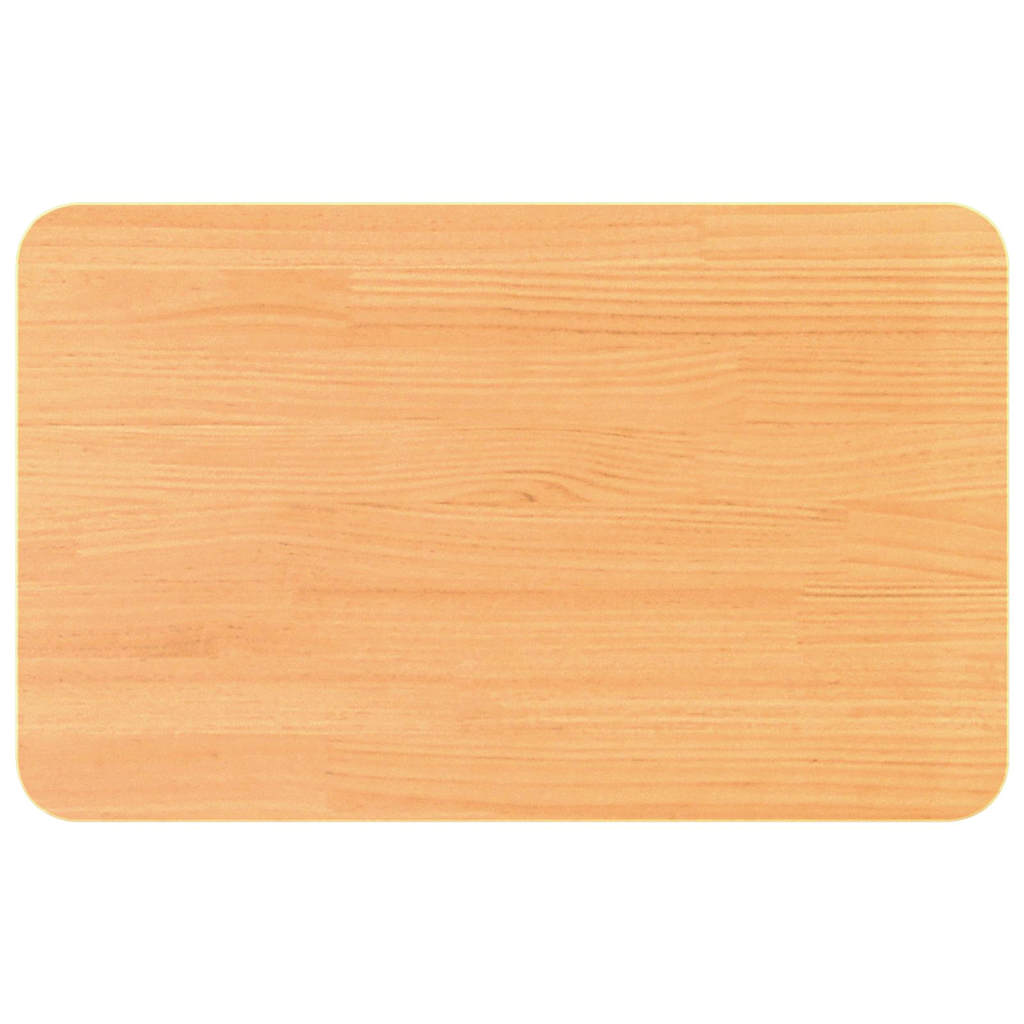 vidaXL Coffee Table Wax Brown 80 x 50 x 31 cm Solid pine wood