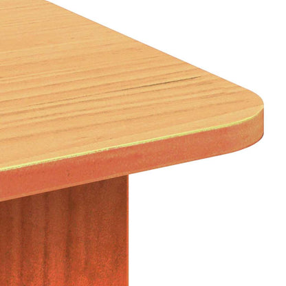 vidaXL Coffee Table Wax Brown 80 x 39.5 x 33.5 cm Solid pine wood