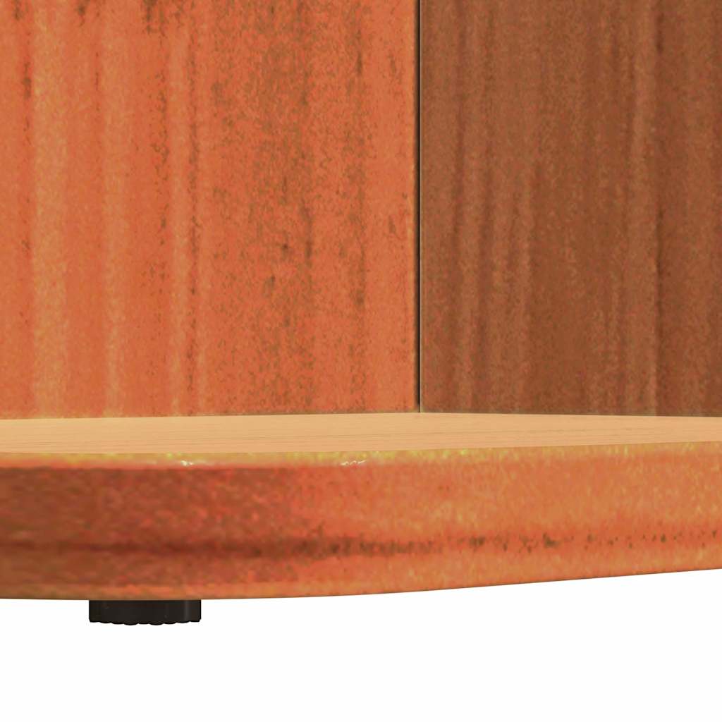 vidaXL Coffee Table Wax Brown 80 x 39.5 x 33.5 cm Solid pine wood