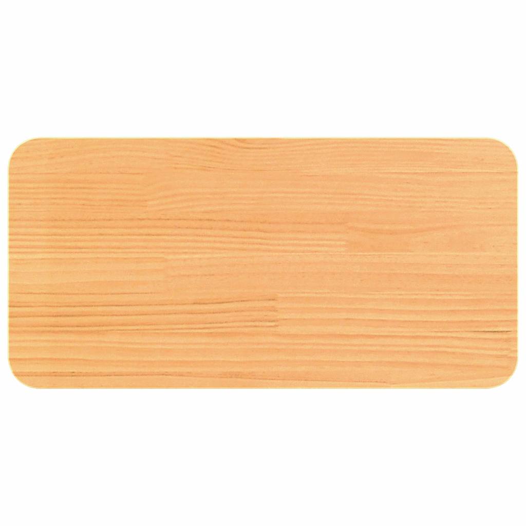 vidaXL Coffee Table Wax Brown 80 x 39.5 x 33.5 cm Solid pine wood