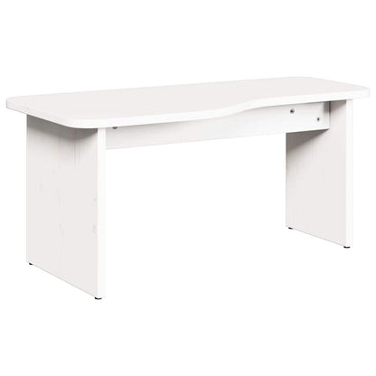 vidaXL Coffee Table 2 pcs White Solid pine wood