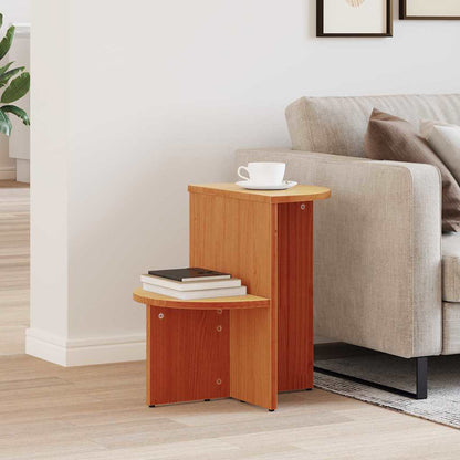 vidaXL Coffee Table Wax Brown 50 x 40 x 50 cm Solid pine wood