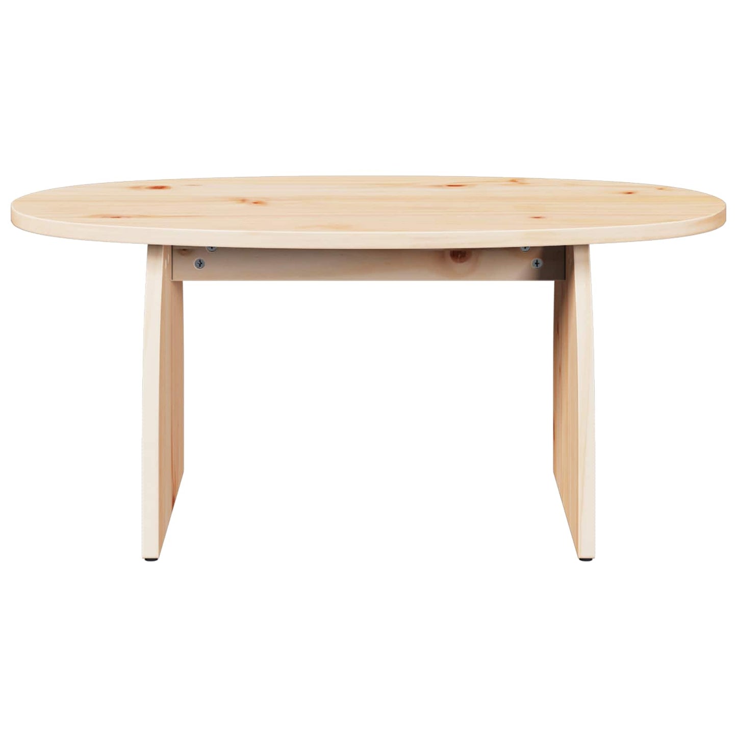 vidaXL Coffee Table Brown 80 x 40 x 35 cm Solid Pine Wood