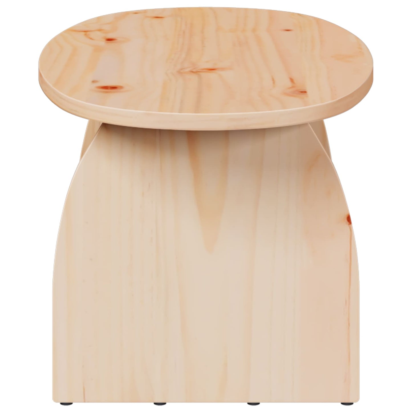 vidaXL Coffee Table Brown 80 x 40 x 35 cm Solid Pine Wood