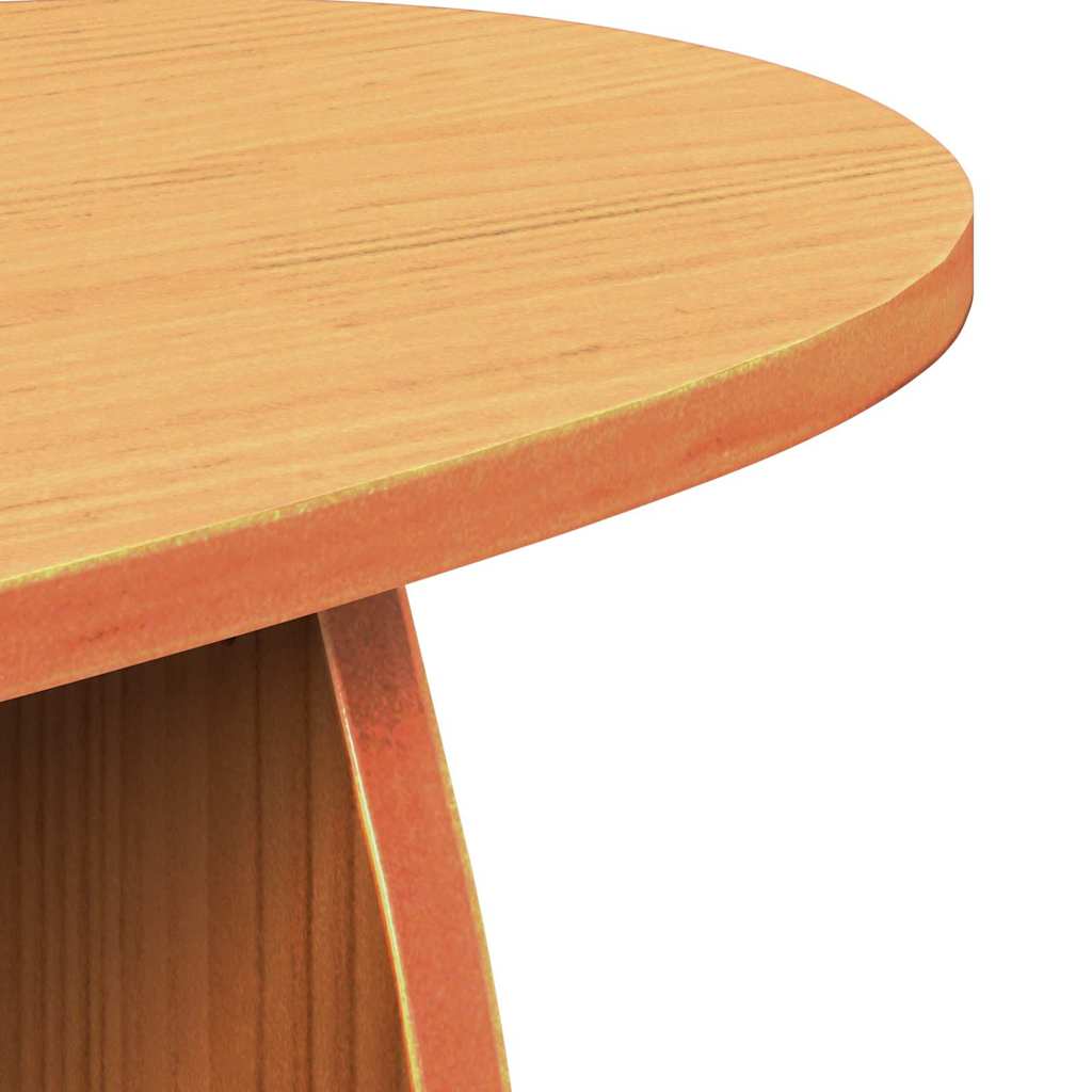 vidaXL Coffee Table Wax Brown 80 x 40 x 35 cm Solid Pine Wood