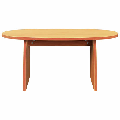 vidaXL Coffee Table Wax Brown 80 x 40 x 35 cm Solid Pine Wood