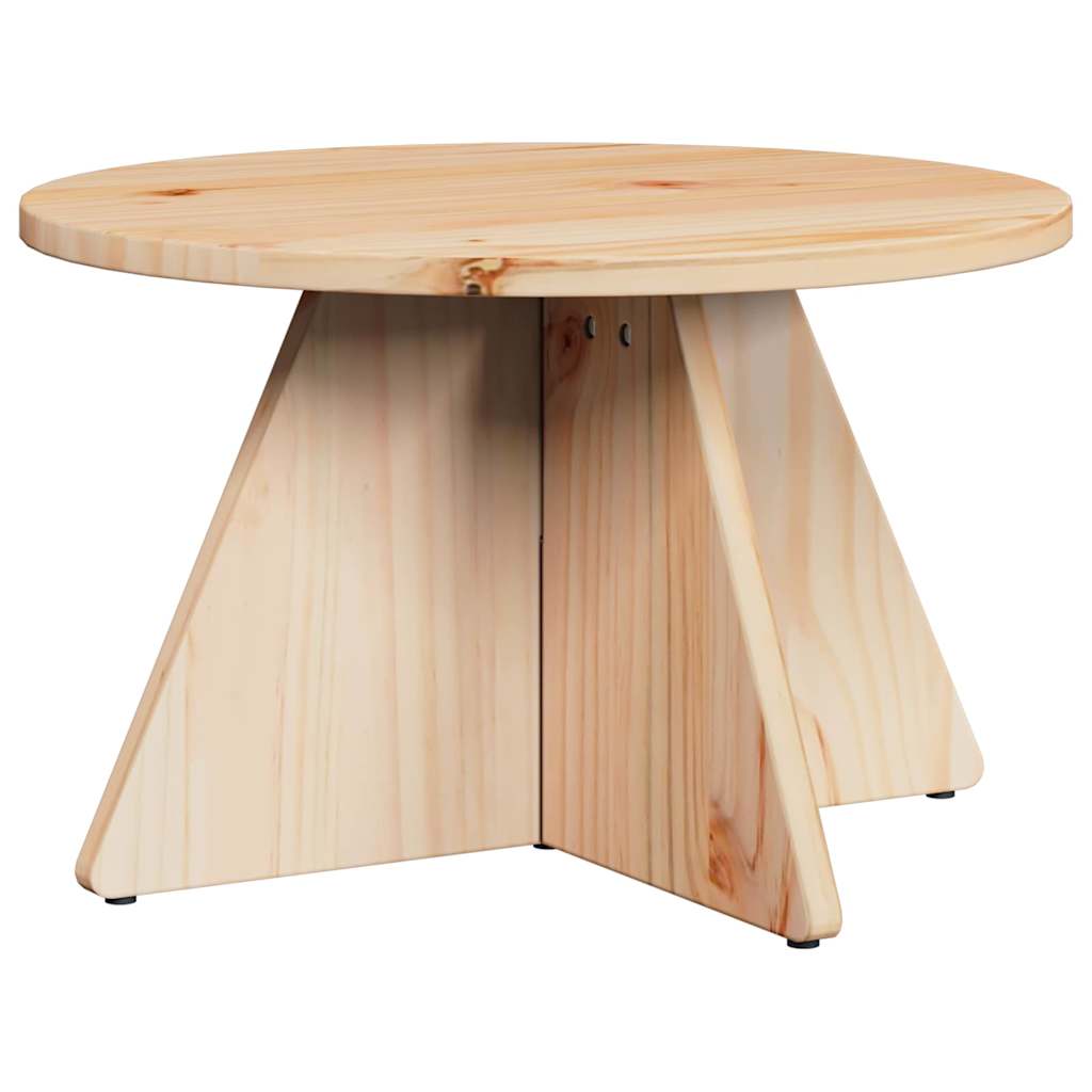 vidaXL Coffee Table 3 pcs Natural