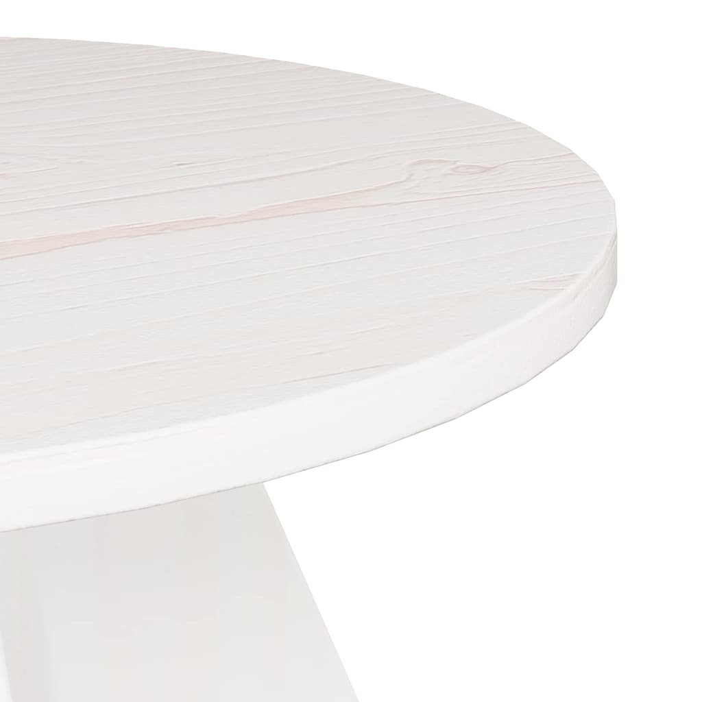 vidaXL Coffee Table 3 pcs White