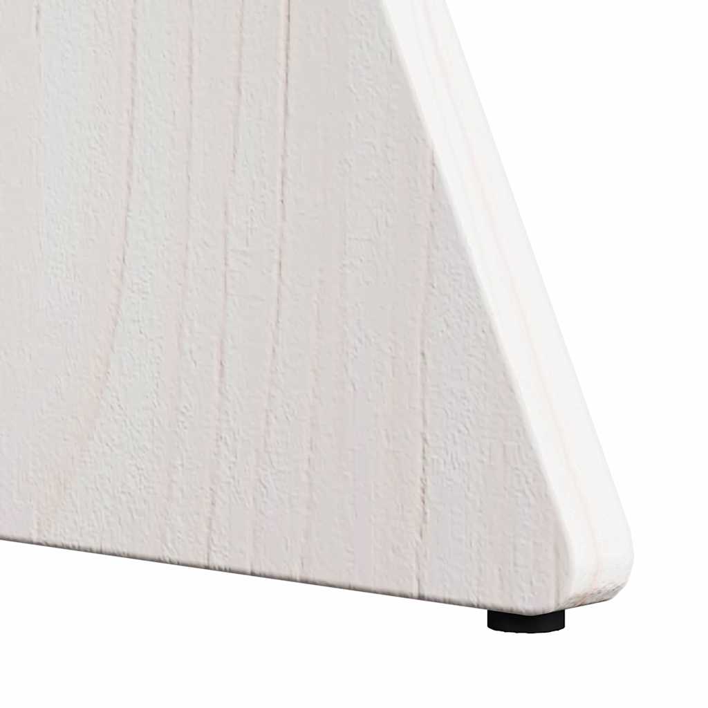 vidaXL Coffee Table 3 pcs White