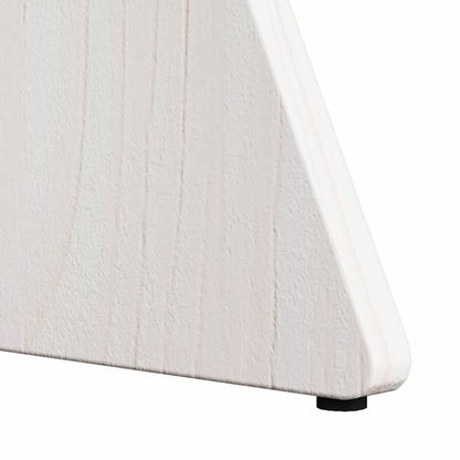 vidaXL Coffee Table 3 pcs White