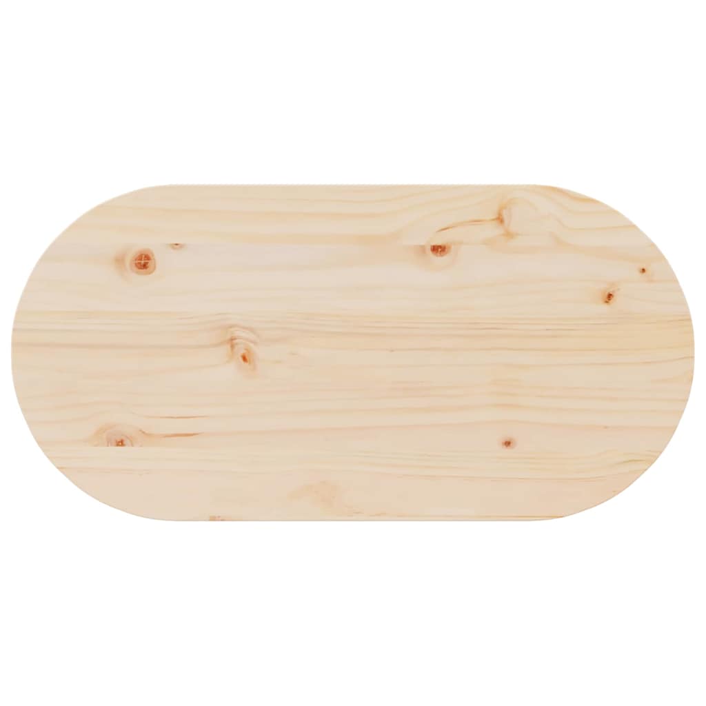 vidaXL Coffee Table Natural 80 x 39.5 x 35 cm Solid Pine wood