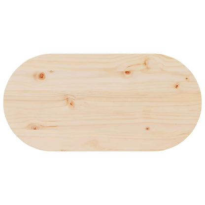 vidaXL Coffee Table Natural 80 x 39.5 x 35 cm Solid Pine wood
