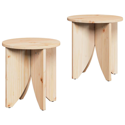 vidaXL Coffee Table 2 pcs Natural