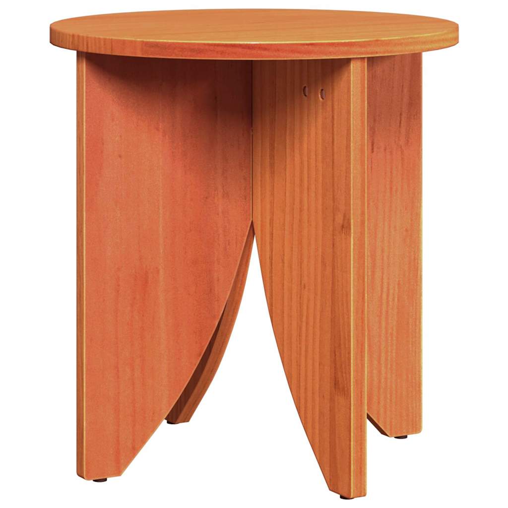 vidaXL Coffee Table 2 pcs Wax Brown