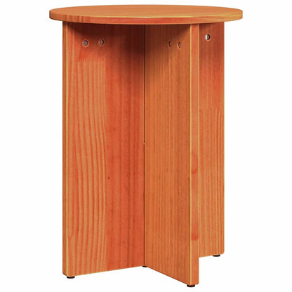 vidaXL Coffee Table 2 pcs Wax Brown