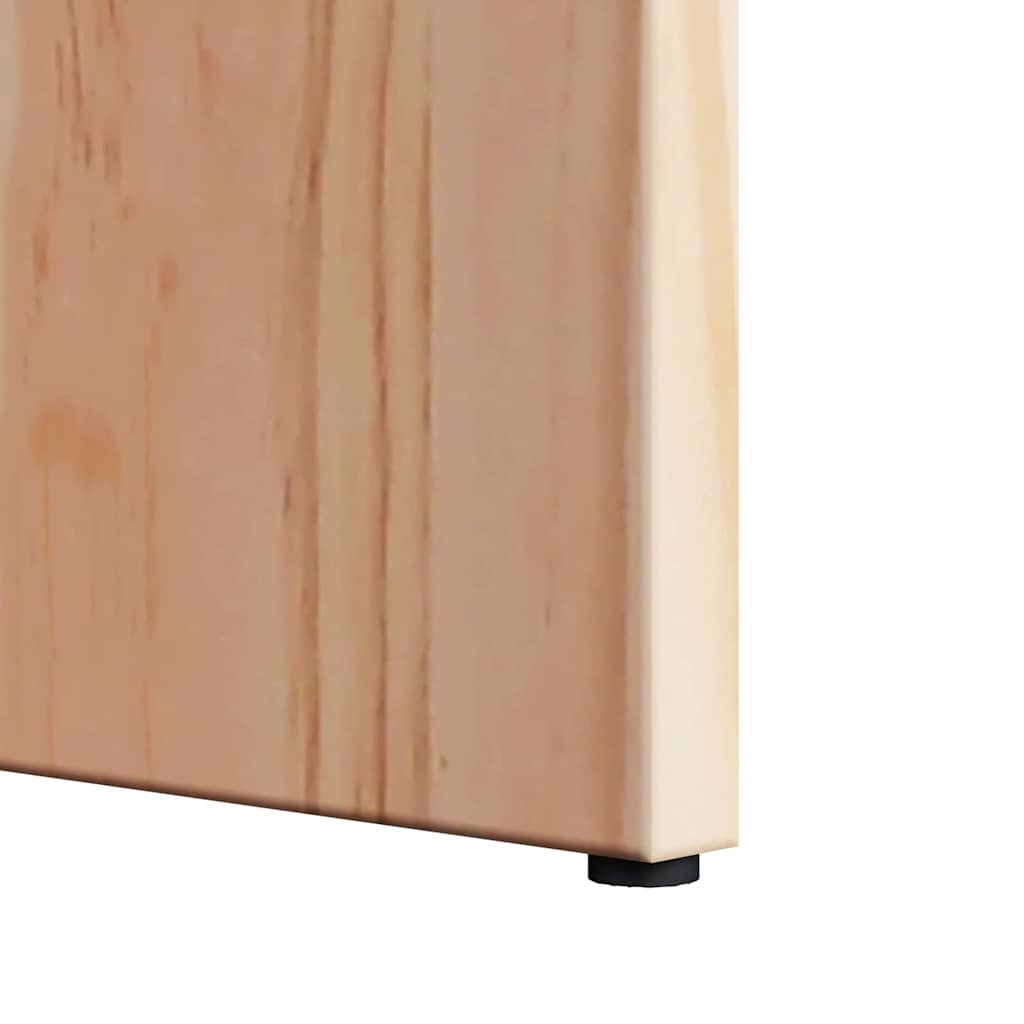 vidaXL Coffee Table 2 pcs Natural Solid Pine wood