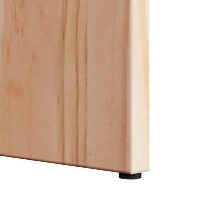 vidaXL Coffee Table 2 pcs Natural Solid Pine wood