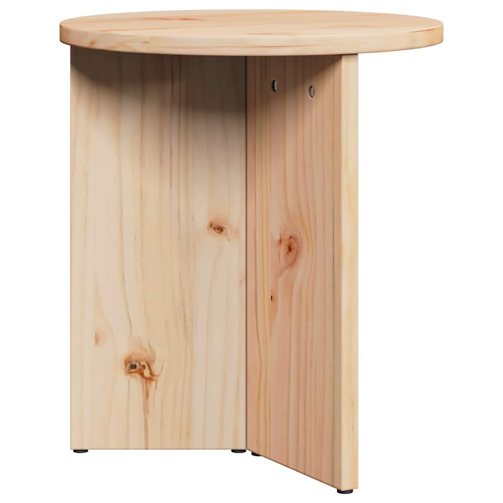 vidaXL Coffee Table 2 pcs Natural Solid Pine wood