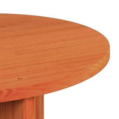 vidaXL Coffee Table 2 pcs Wax Brown Solid Pine wood