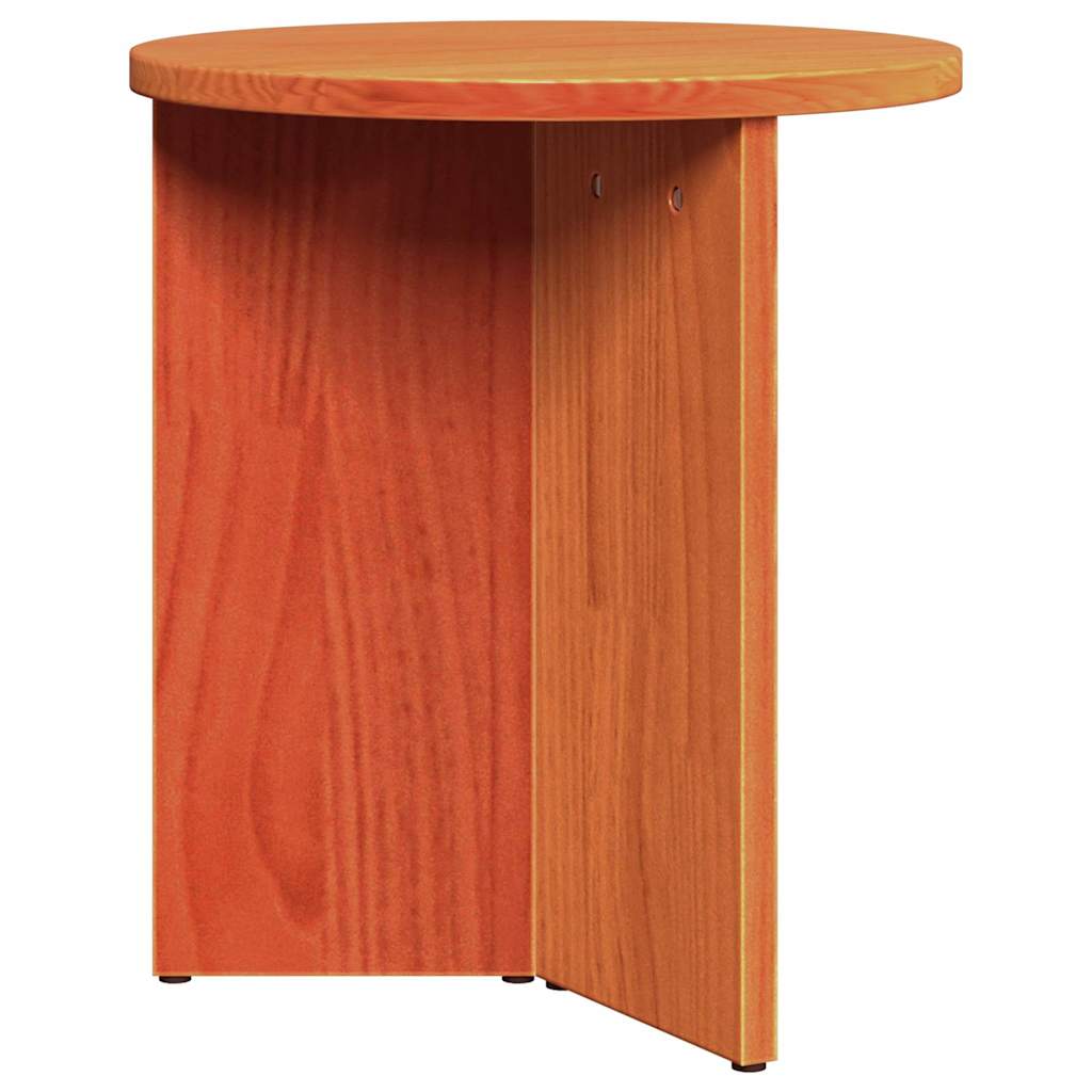 vidaXL Coffee Table 2 pcs Wax Brown Solid Pine wood