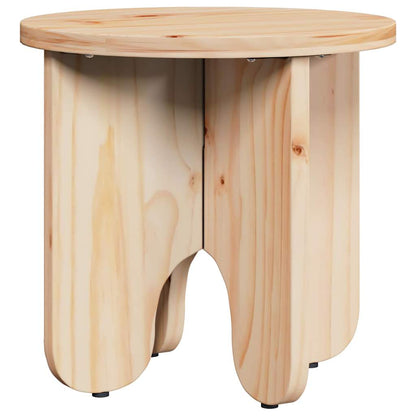 vidaXL Coffee Table 2 pcs Natural Solid Pine wood