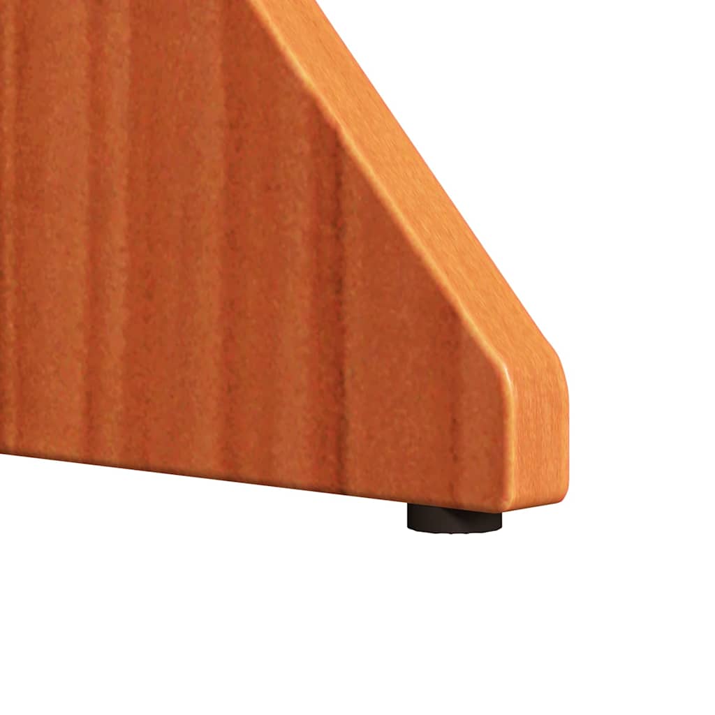 vidaXL Coffee Table 3 pcs Wax Brown
