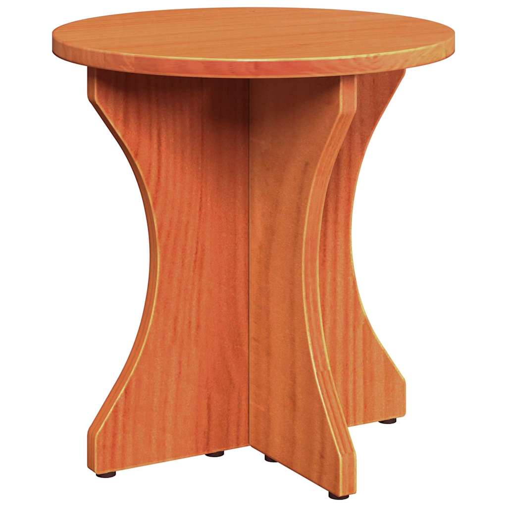 vidaXL Coffee Table 3 pcs Wax Brown