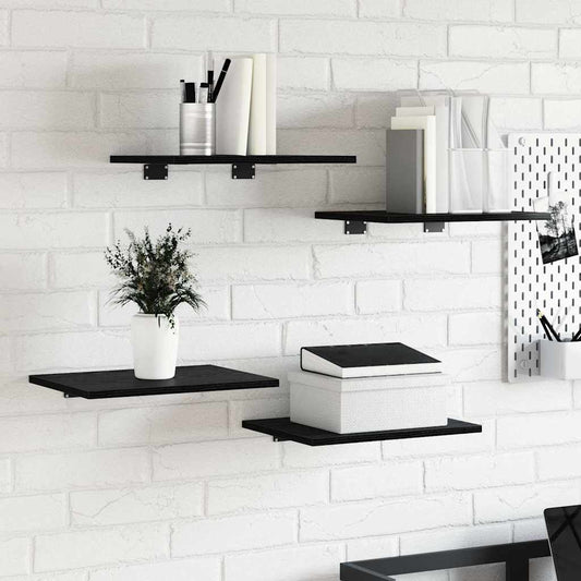 vidaXL Bookshelf Board 3-Tier 4 pcs 40 x 30 x 1.5 cm Engineered Wood