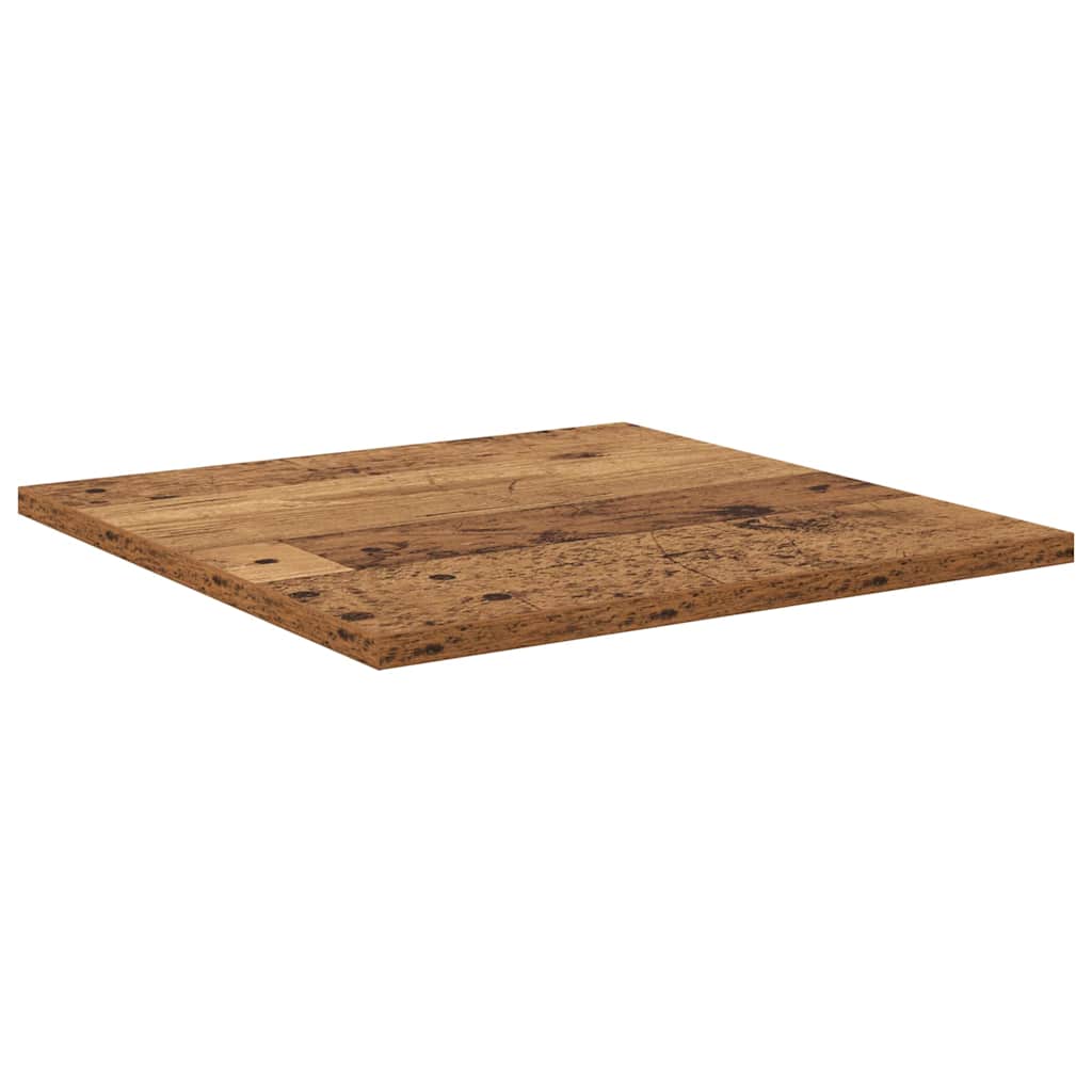 vidaXL Bookshelf Board 4 pcs Brown 40 x 40 x 1.5 cm Engineered Wood