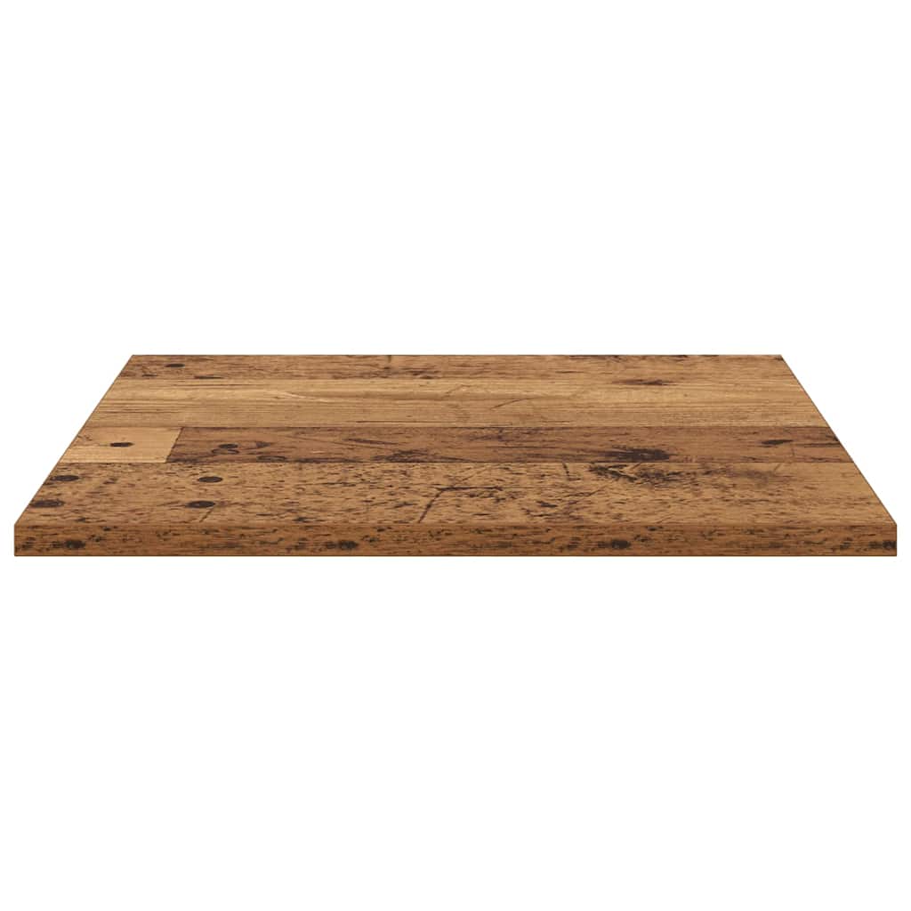 vidaXL Bookshelf Board 4 pcs Brown 40 x 40 x 1.5 cm Engineered Wood