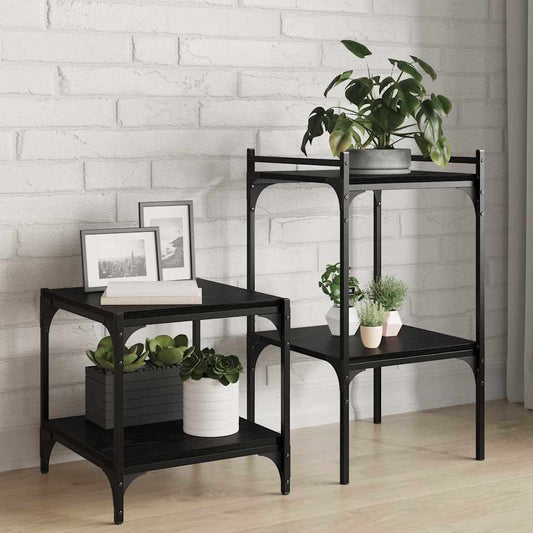 vidaXL Bookshelf Board 3-Tier 4 pcs 40 x 40 x 1.5 cm Engineered Wood