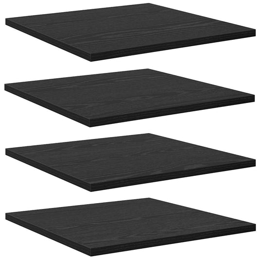 vidaXL Bookshelf Board 3-Tier 4 pcs 40 x 40 x 1.5 cm Engineered Wood
