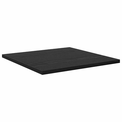 vidaXL Bookshelf Board 4 pcs Black 40 x 40 x 1.5 cm Engineered Wood