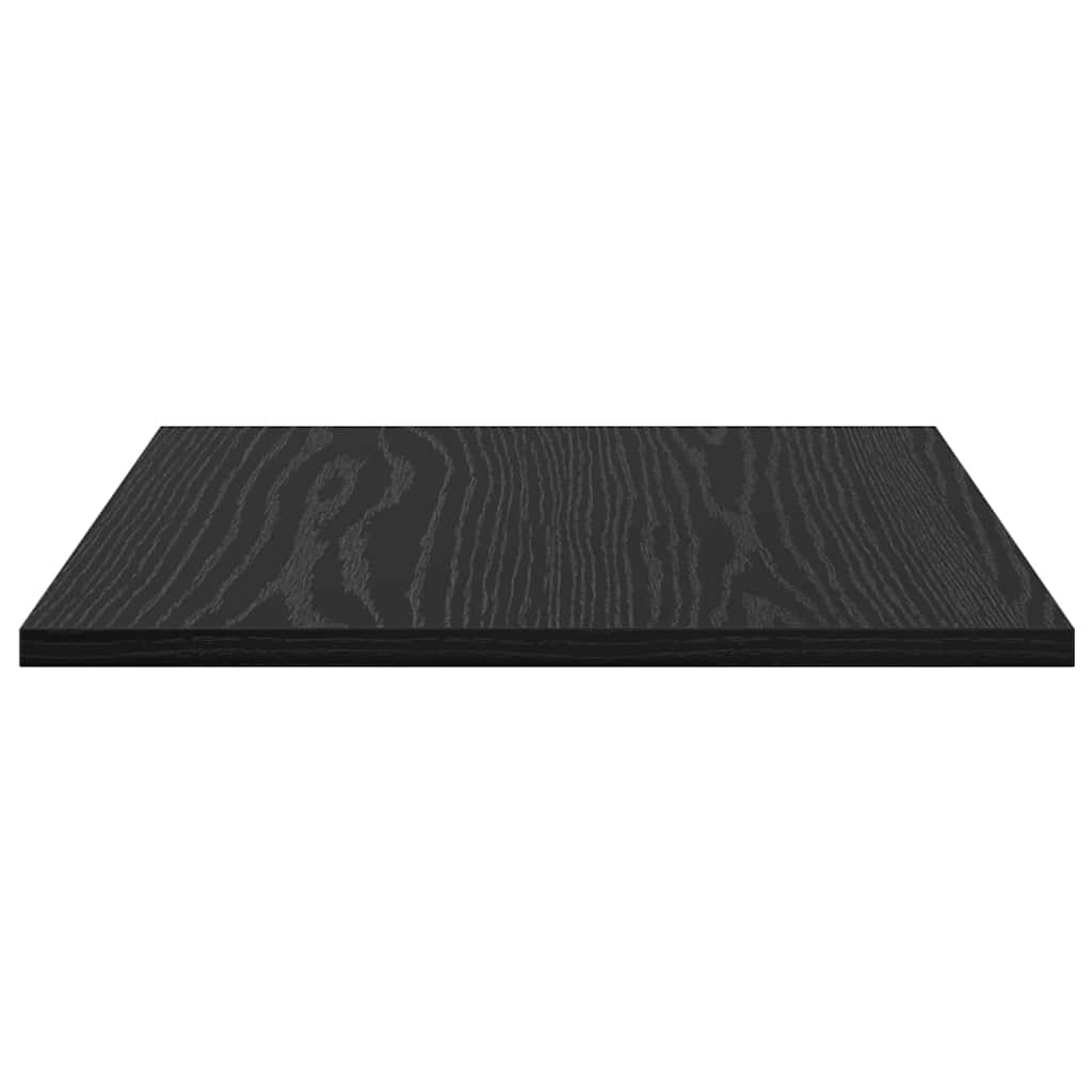 vidaXL Bookshelf Board 4 pcs Black 40 x 40 x 1.5 cm Engineered Wood