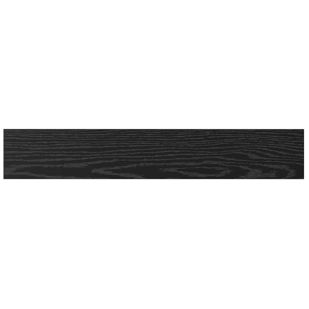 vidaXL Bookshelf Board 4 pcs Black 60 x 10 x 1.5 cm Engineered Wood