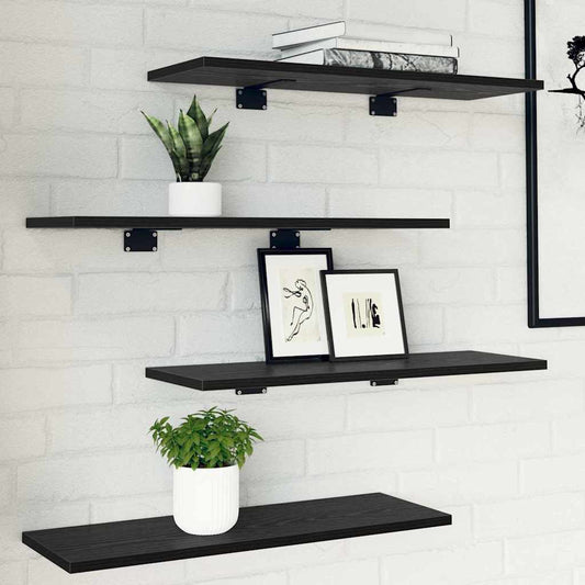 vidaXL Bookshelf Board 3-Tier 4 pcs 60 x 20 x 1.5 cm Engineered Wood