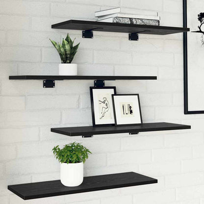 vidaXL Bookshelf Board 3-Tier 4 pcs 60 x 20 x 1.5 cm Engineered Wood