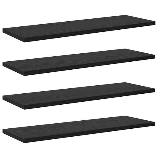 vidaXL Bookshelf Board 3-Tier 4 pcs 60 x 20 x 1.5 cm Engineered Wood