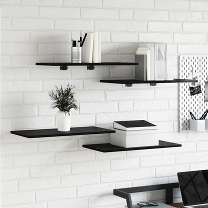 vidaXL Bookshelf Board 3-Tier 4 pcs 60 x 30 x 1.5 cm Engineered Wood