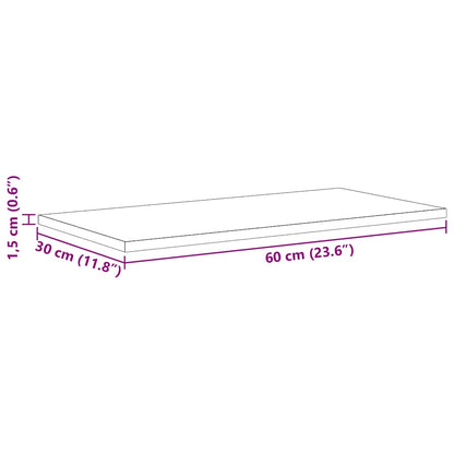 vidaXL Bookshelf Board 3-Tier 4 pcs 60 x 30 x 1.5 cm Engineered Wood