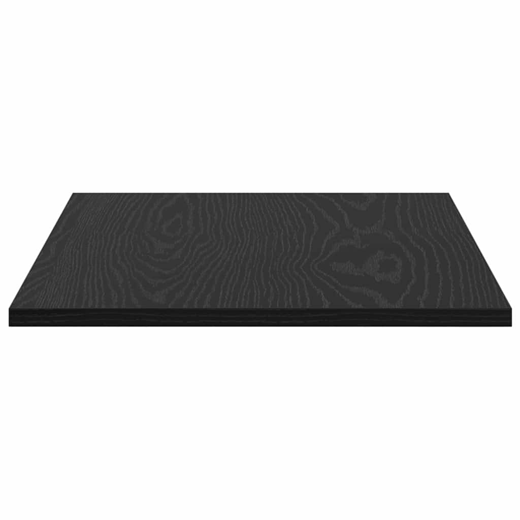 vidaXL Bookshelf Board 4 pcs Black 60 x 40 x 1.5 cm Engineered Wood