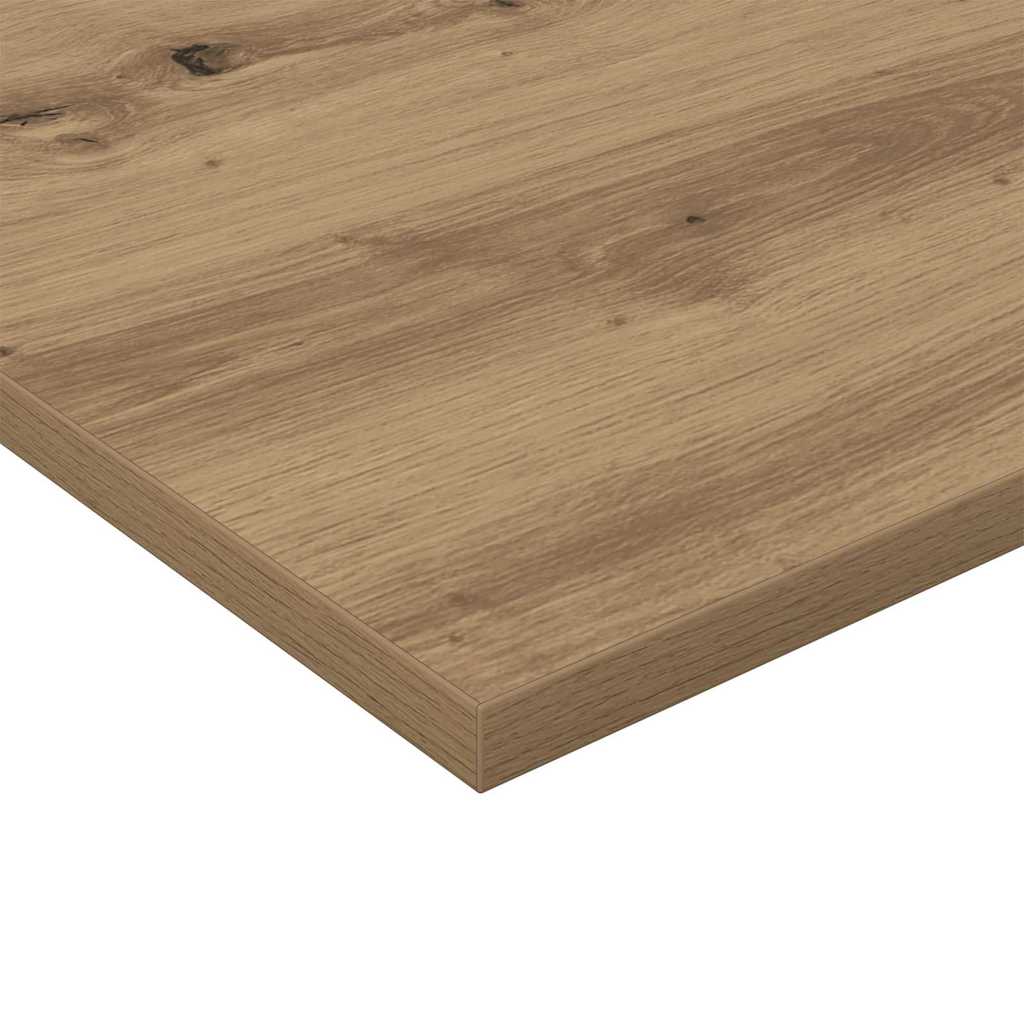 vidaXL Bookshelf Board 3-Tier 4 pcs 80 x 20 x 1.5 cm Engineered Wood