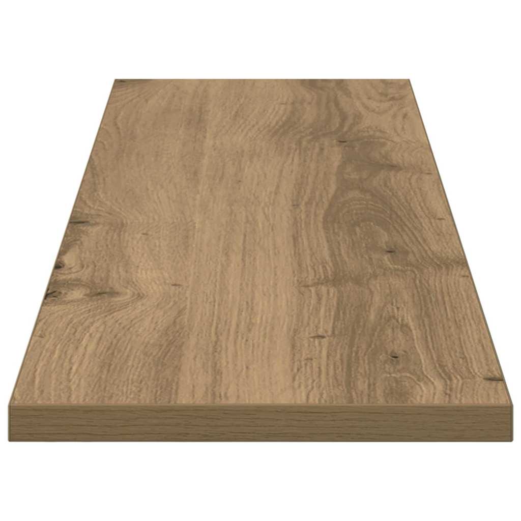 vidaXL Bookshelf Board 3-Tier 4 pcs 80 x 20 x 1.5 cm Engineered Wood