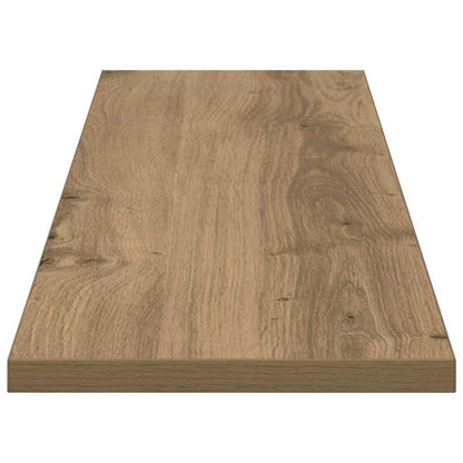 vidaXL Bookshelf Board 3-Tier 4 pcs 80 x 20 x 1.5 cm Engineered Wood