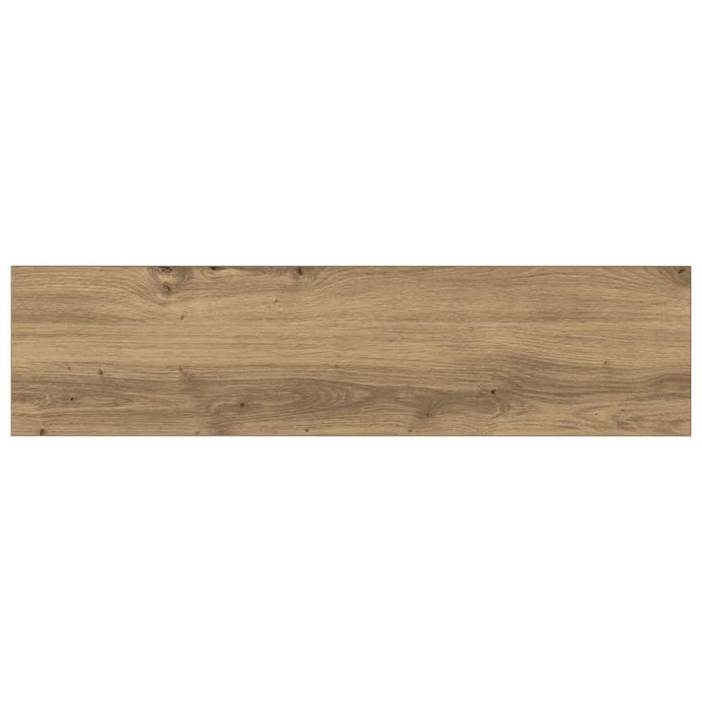 vidaXL Bookshelf Board 3-Tier 4 pcs 80 x 20 x 1.5 cm Engineered Wood